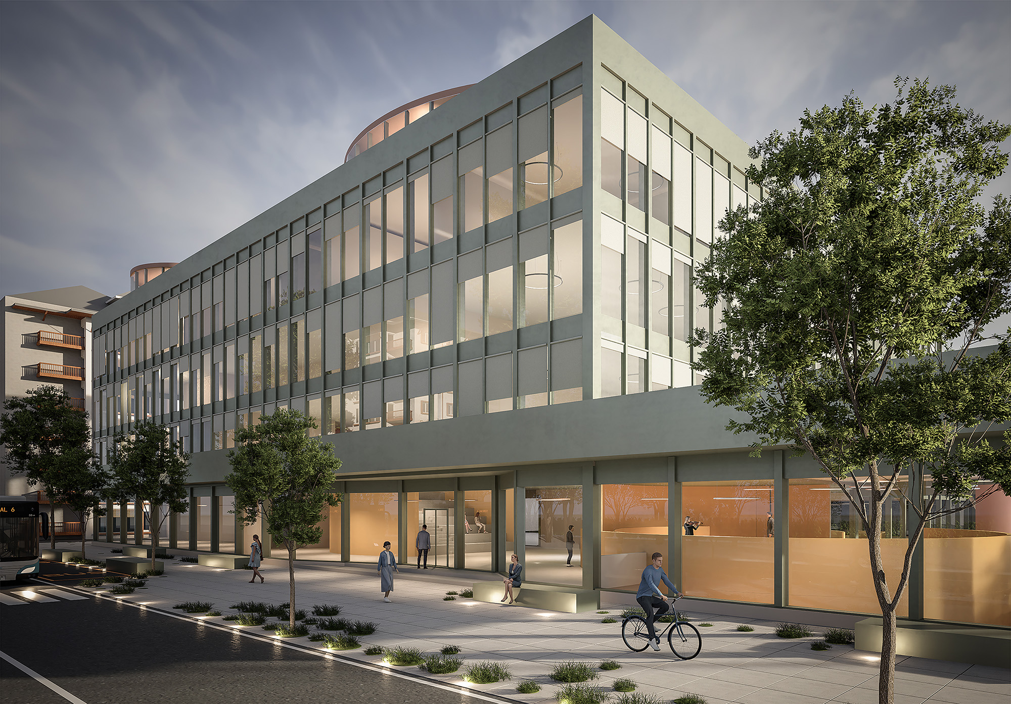 Nuovo Liceo Licam Aosta (AO) - Render 1