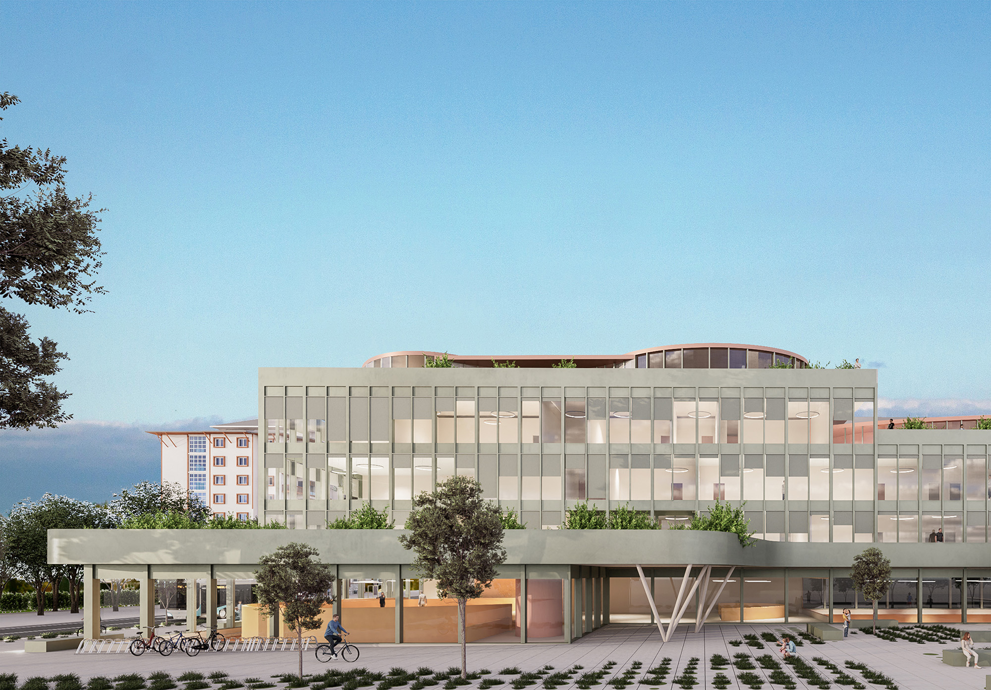 Nuovo Liceo Licam Aosta (AO) - Render 2
