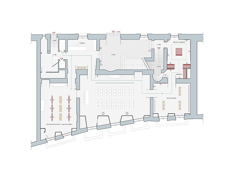 Museo Orientale Umberto Scerrato - Pianta1